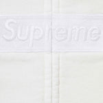 Supreme MM6 Maison Margiela Box Logo Zip Up Hooded Sweatshirt White - Image 3