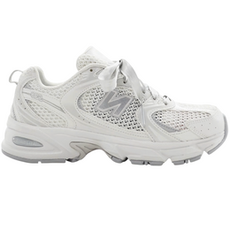 New Balance 530 Ribbon Laces White Beige Silver (Women's)