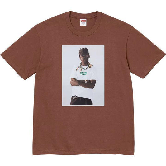 Supreme Tyler, The Creator Tee Photo Tee Brown