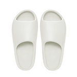 Pair of white slippers on a white background - Image 2