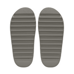 Pair of gray striped shoe inserts on a white background - Image 5
