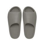 Pair of gray slippers on a white background - Image 2