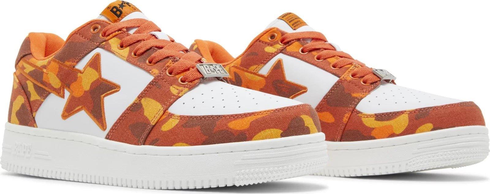 A Bathing Ape x Heron Presto Bape Sta Orange - Supra Sneakers