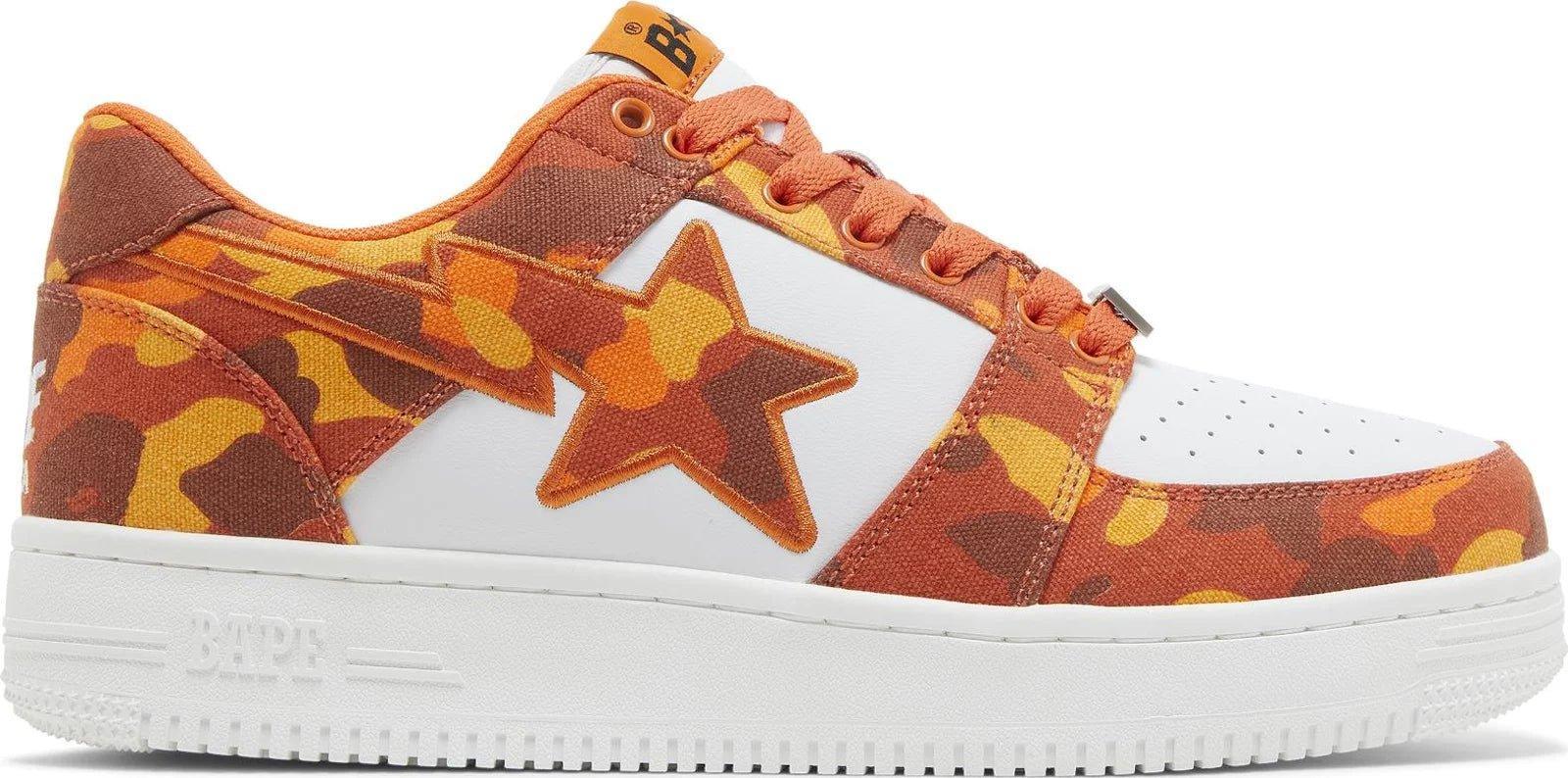 A Bathing Ape x Heron Presto Bape Sta Orange - Supra Sneakers