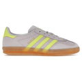 Adidas Gazelle Indoor Silver Dawn Solar Yellow (Damen)