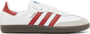 Adidas Samba OG White Scarlet - Supra Sneakers