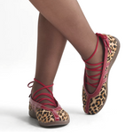 Adidas Taekwondo Mei Ballet Leopard Print Team Victory Red (Women's) - Image 3