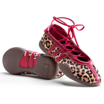 Adidas Taekwondo Mei Ballet Leopard Print Team Victory Red (Women's) - Image 2