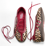 Adidas Taekwondo Mei Ballet Leopard Print Team Victory Red (Women's) - Image 4