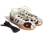 Adidas Taekwondo Mei Cow Print Aurora Coffee (Women's) sneakers — style KJ0229 — photo 2 of 5 - Image 2