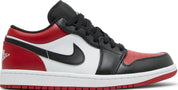 Air Jordan 1 Low Bred Toe - Supra Sneakers