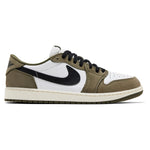 Air Jordan 1 Retro Low Medium Olive Summit White Sail Black - Image 1