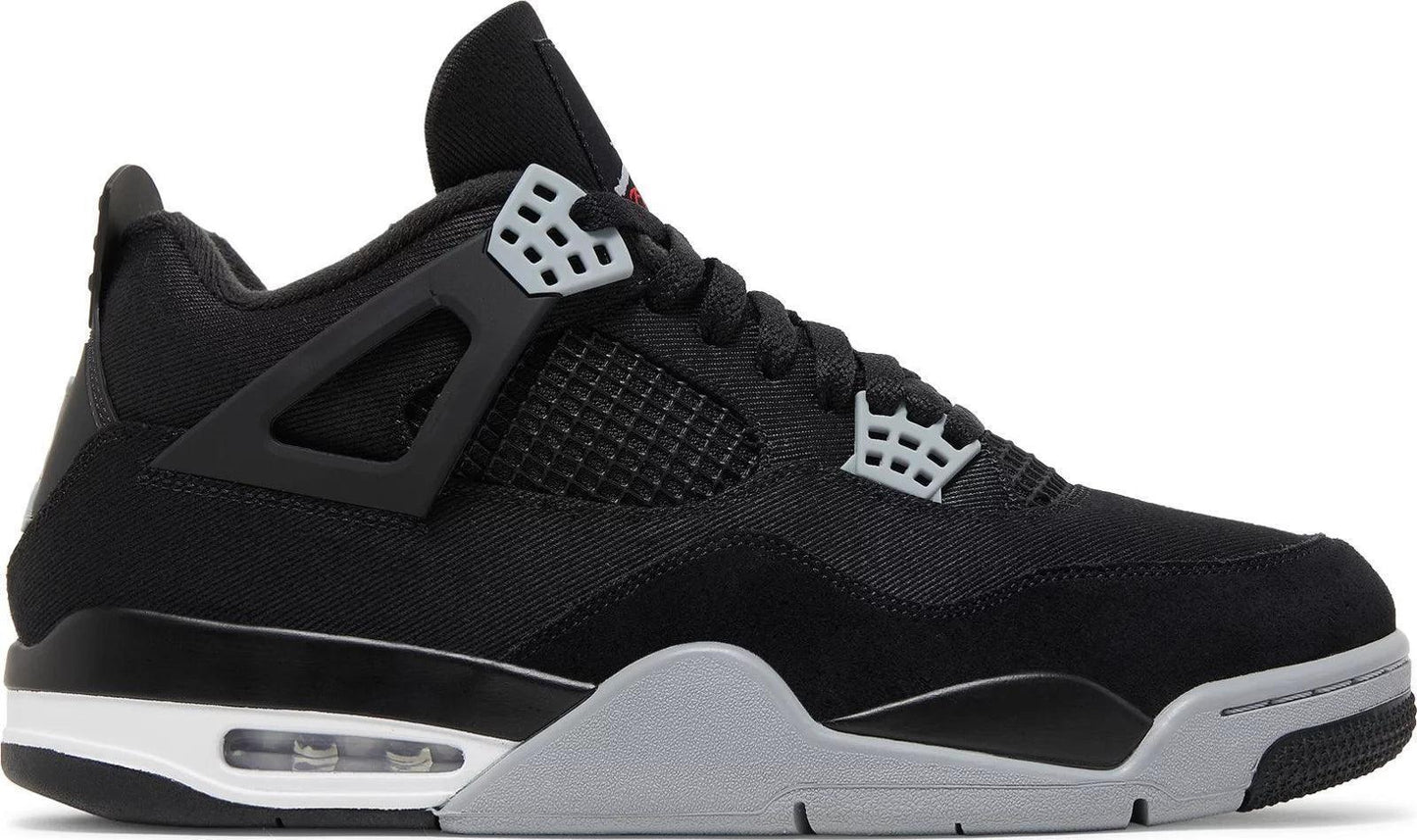 Air Jordan 4 Retro SE Black Canvas - Supra Sneakers