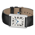 Cartier Tank Must de Cartier Watch, Large Model, Steel, Leather - Image 3
