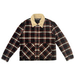 Chrome Hearts Black Sheep Plaid Fleece Jacket - Supra Sneakers - Image 1