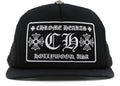 Chrome Hearts CH Hollywood Trucker Hut Schwarz