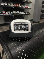 Chrome Hearts CH Hollywood Trucker Hat Black & White - Supra Sneakers - Image 2