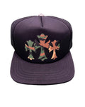 Cappellino camionista Chrome Hearts King Taco con croce mimetica, nero