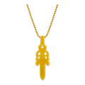 Chrome Hearts Silichrome Dolchkette Gelb