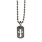 Chrome Hearts Silver Dog Tag w/ Ball Chain (30 Inches) - Supra Sneakers