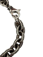 Chrome Hearts Silver Paper Chain Bracelet (8 Inches) - Supra Sneakers - Image 4