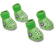 Pet Crocs Dog Boots Green Slime (Croctober)