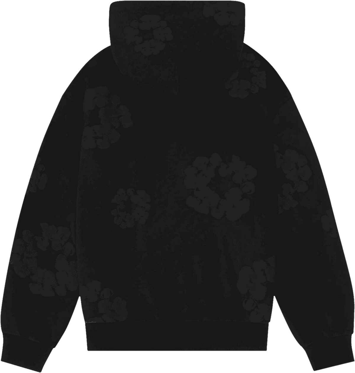 Denim Tears Cotton Wreath Sweatshirt Black Monochrome - Supra Sneakers