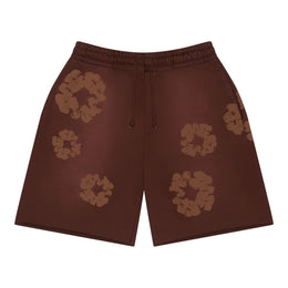 Denim Tears Mono Cotton Wreath Sweatshorts Braun