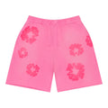 Denim Tears Mono Cotton Wreath Sweatshorts Pink
