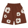 Denim Tears The Cotton Wreath Sweat Shorts Brown