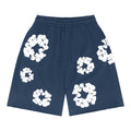Denim Tears The Cotton Wreath Sweatshorts Marineblau
