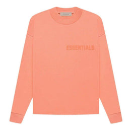 Fear of God Essentials Langarm-T-Shirt Koralle