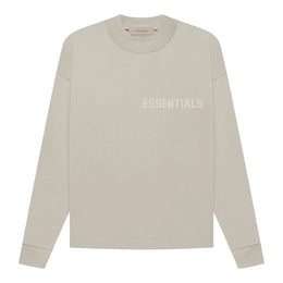 Fear of God Essentials Langarm-T-Shirt Smoke