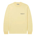 Fear of God Essentials Langarm-T-Shirt Gartencreme