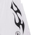 Hellstar Flamm-Mesh-Shorts Weiß