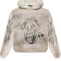 Hellstar HStar Records weißer Hoodie