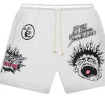 Hellstar Records Shorts White - Image 1