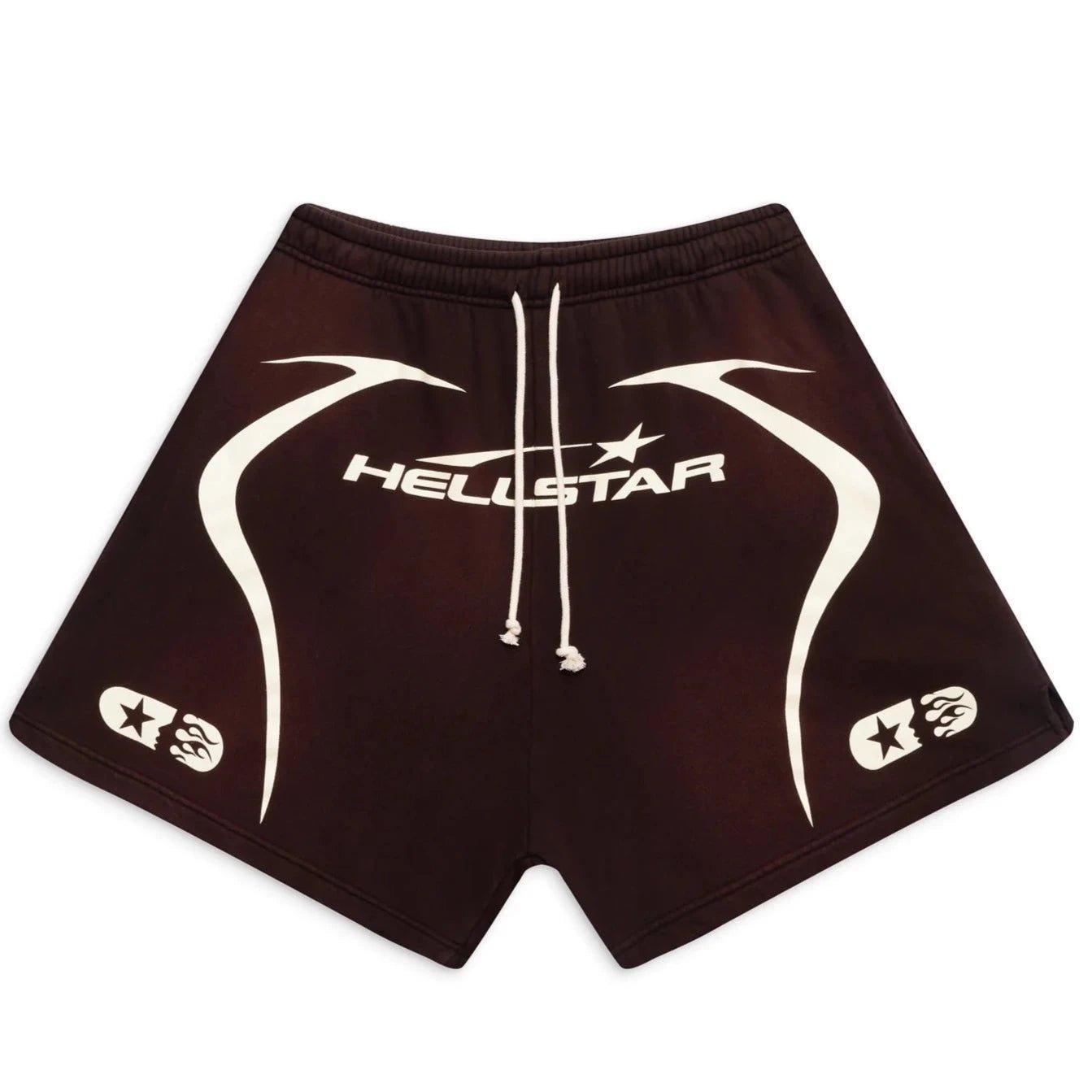 Hellstar Studios Warm Up Shorts Brown - Supra Sneakers