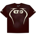 Hellstar Studios Warm-Up-T-Shirt Braun