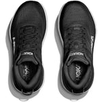 Hoka One One Bondi 7 Black White — top down, pair - Image 2