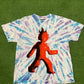 Travis Scott Flame Tie Dye Tee, T-Shirt - Supra Sneakers