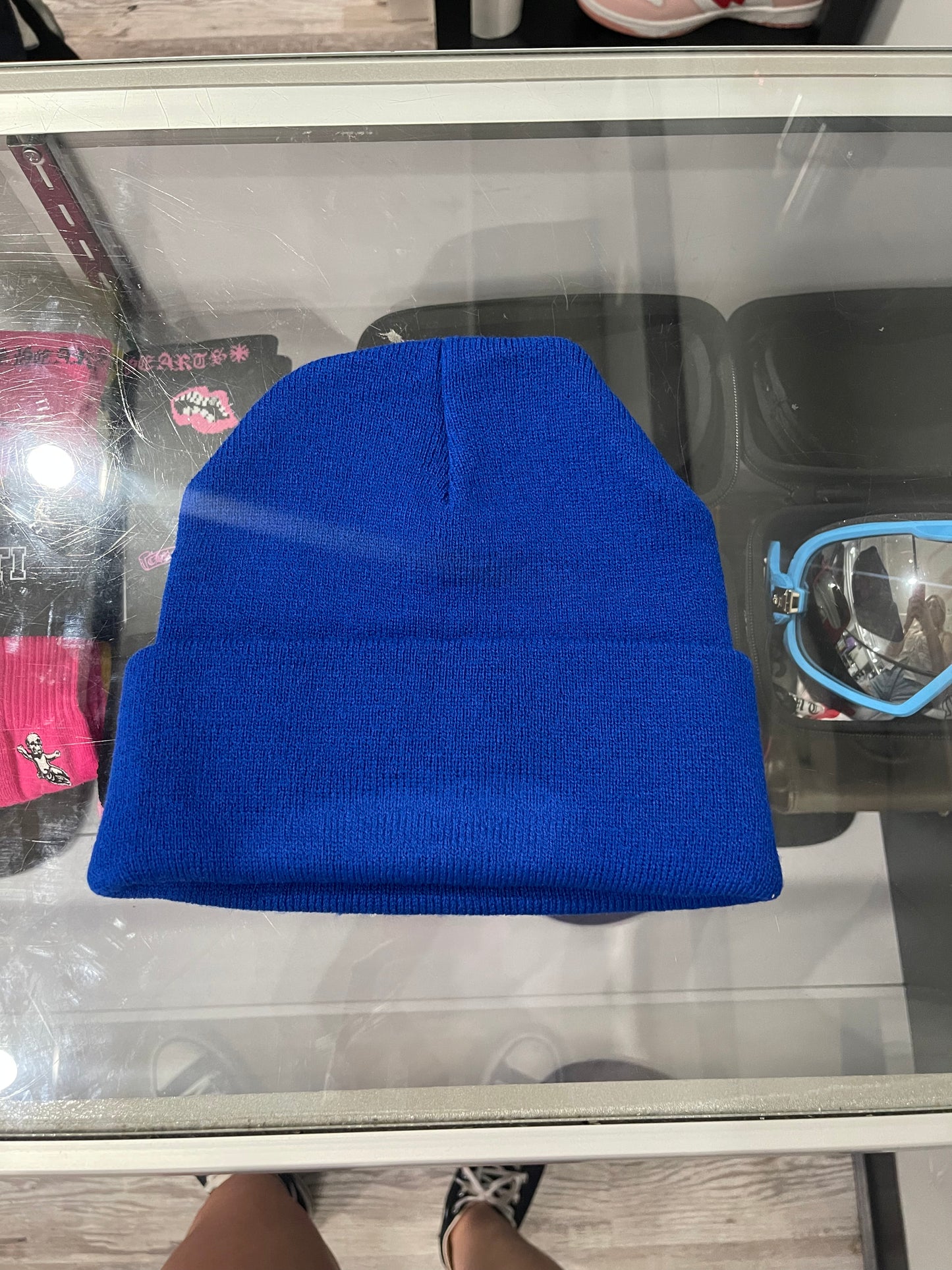 Chrome Hearts Watch Cap Beanie Blue, Hat - Supra Sneakers