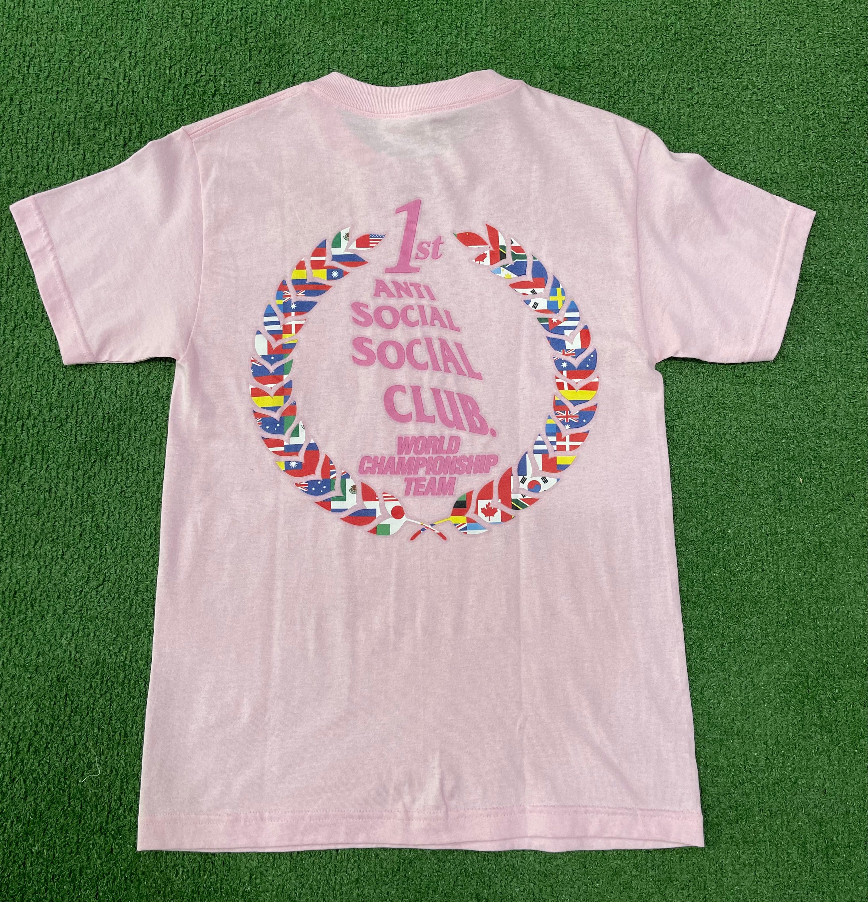 Anti Social Social Club Suzuka T-shirt Pink, T-Shirt - Supra Sneakers