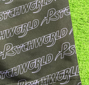 Psychworld Black Shorts Purple Logos, Shorts - Supra Sneakers