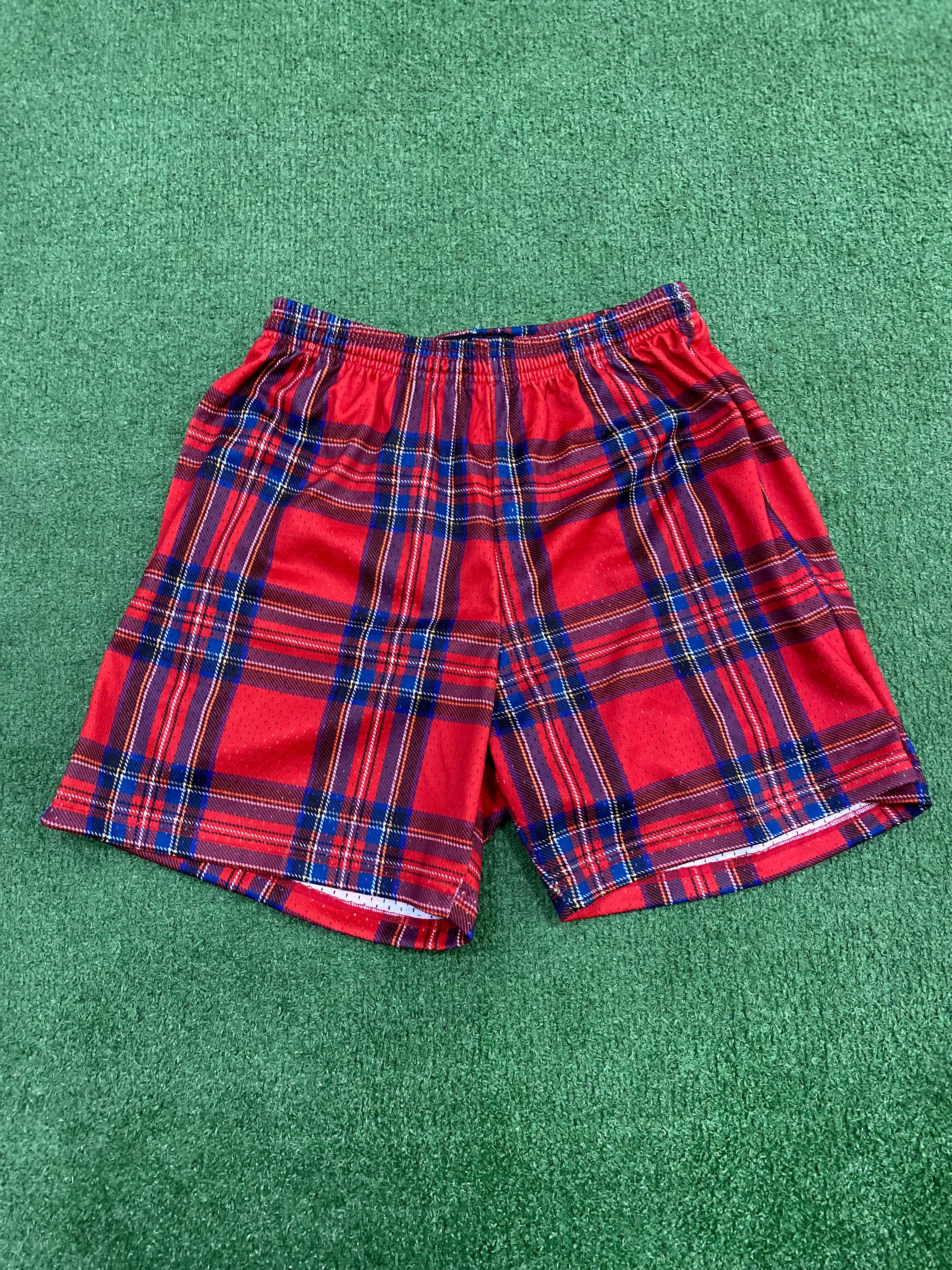 Lost Files Plaid Shorts 3, Shorts - Supra Sneakers