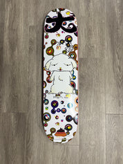 Takashi Murakami x Supreme Skateboard Deck Ponchi-Kun Red (Signed by Murakami), Collectible - Supra Sneakers