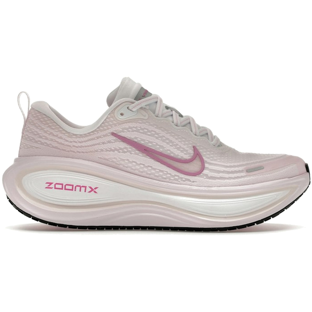 Nike Vomero Plus White Pearl Pink Peony (Women's) — lateral profile
