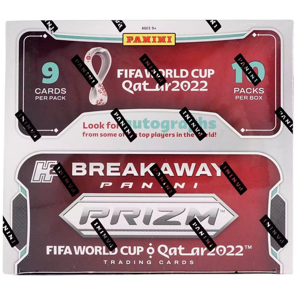 2022 Panini Prizm Breakaway FIFA World Cup Qatar Soccer Box, factory sealed