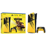 PlayStation 5 Digital Edition Marvel's Wolverine Battle Yellow Limited Edition bundle in yellow and black, on a white background - Image 5
