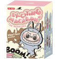 Pop Mart Labubu The Monsters Spannendes Macaron Vinyl-Plüsch-Anhänger Einzelne Blindbox